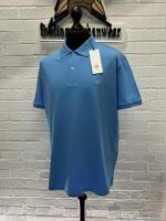 C.P Company Regular Fit Stretch Piquet Polo Shirt in Blue - Xs / P2p 19" - Image 4