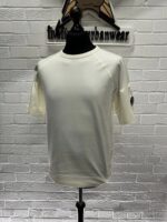 CP Company raglan heavy jersey lens T-shirt in Gauze white - XS / P2P 20.5” - Image 6
