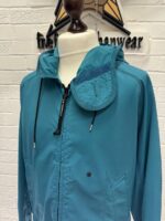 CP Company GD Shell Goggle Jacket in Petrol Blue - Image 4