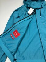 CP Company GD Shell Goggle Jacket in Petrol Blue - Image 2