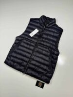C.P. Company Nylon - B Backpack in Black - One Size - Multipocket Company DD Shell Padded Vest in Navy  -  Eu 50 / Large / p2p 22”