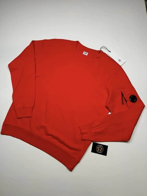 CP COMPANY｜ (Light Fleece Short Sleeve Sweatshirt (18CM Light Fleece Short Sleeve Sweatshirt | CPC USCA Online Store