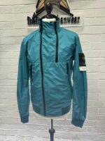Stone Island 42323 Membrana 3l Tc Twin Zip Funnel Neck Jacket in Turquoise - Image 6