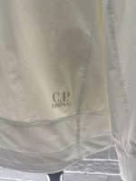C.P. Company Dyshell Hooded Jacket in White - Image 9