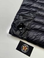 C.P. Company Nylon - B Backpack in Black - One Size - Multipocket Company DD Shell Padded Vest in Navy  -  Eu 50 / Large / p2p 22” - Image 2