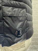 C.P. Company Nylon - B Backpack in Black - One Size - Multipocket Company DD Shell Padded Vest in Navy  -  Eu 50 / Large / p2p 22” - Image 8