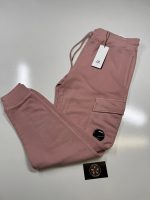 CP Company light fleece jogging pant in White - Large. / w34”