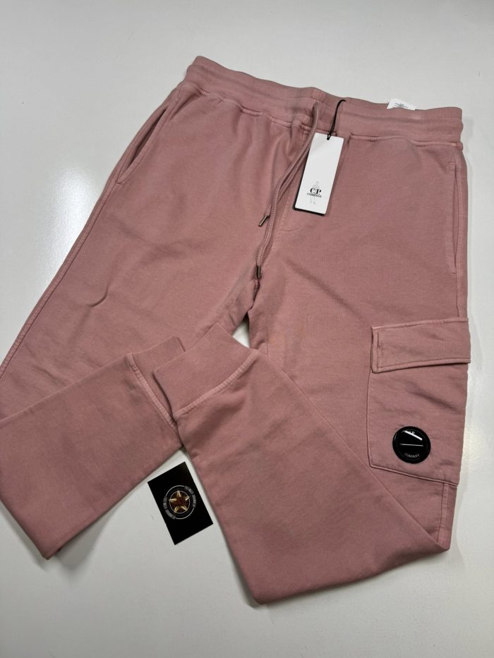 CP Company light fleece jogging pant in White - Large. / w34” - Image 4