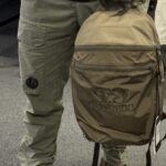 C.P. COMPANY 051A Chrome - R  Backpack in Ivy Green