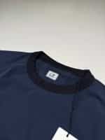 CP Company Dyshell Crew Sweatshirt in Navy - Image 3