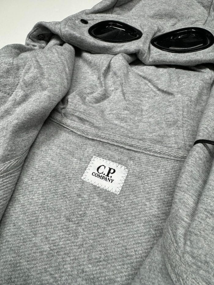 CP Company Diagonal Raised Fleece Goggle Hoodie -   XXXL.      / p2p 26” - Image 5