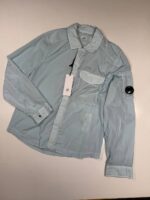 C.P. Company 039A  Chrome-R Zipped Overshirt in Sky Blue