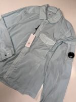 C.P. Company 039A  Chrome-R Zipped Overshirt in Sky Blue - Image 2