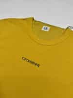 C.P. Company Light Fleece Crew Sweatshirt in Yellow - Image 2