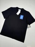 Casablanca Logo Degrade Screen Printed T Shirt Black - Image 2