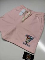 Casablanca - La Joueuse Organic Cotton Pale Pink Shorts - Image 3