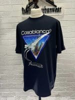 Casablanca 'AIIIIIIR' T-Shirt In Dark Navy - Image 6