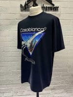 Casablanca 'AIIIIIIR' T-Shirt In Dark Navy - Image 8