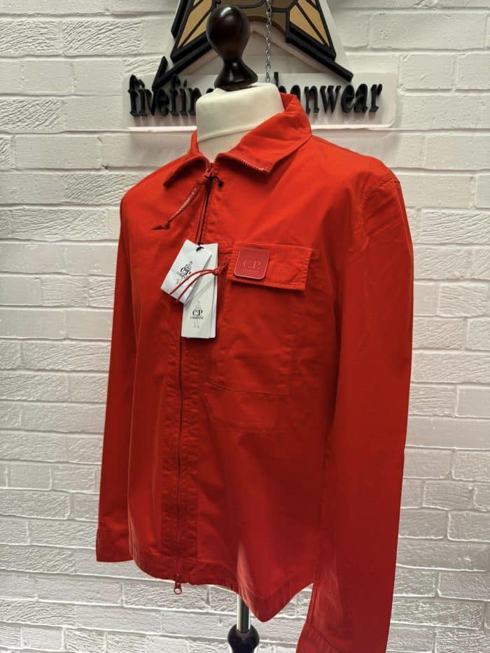 C.P. Company Gabardine metropolis overshirt - Red - Image 6
