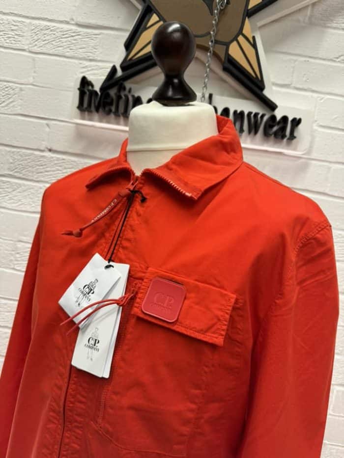 C.P. Company Gabardine metropolis overshirt - Red - Image 7