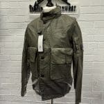 C.P. Company 208A Lino Wax Field Jacket in Green