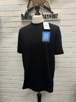 Casablanca Logo Degrade Screen Printed T Shirt Black - Image 5