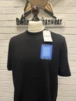 Casablanca Logo Degrade Screen Printed T Shirt Black - Image 7