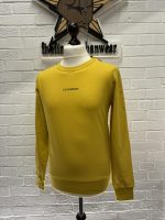 C.P. Company Light Fleece Crew Sweatshirt in Yellow - Image 4