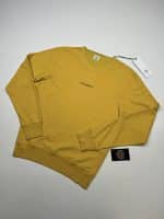 C.P. Company Light Fleece Crew Sweatshirt in Yellow