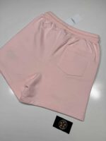 Casablanca - La Joueuse Organic Cotton Pale Pink Shorts - Image 7