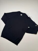 C.P. company 146A  crew knit in sea island cotton in navy - Size 44 / XS / P2P 20”
