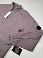 C.P. Company Organic Gabardine shirt  In mauve Large / p2p 23” - Image 3