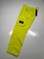 Stone Island 30203 Cargo trousers in light stretch cotton tela - Bright Green W31” - Image 3