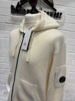 C.P. Company Hooded Cardigan Re-Wool Size Large / 23” P2P - Image 3