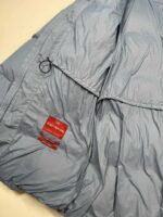 CP Company Flatt Nylon Long down hooded jacket in blue -   Size 50 / Large / p2p 24.5” - Image 6