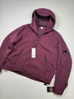 CP Company Chrome- R padded hooded jacket in plum 

Size 50 / Large / p2p 24” outer