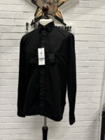 CP Company Gabardine metropolis overshirt - Black 

LARGE / 22” p2p - Image 5