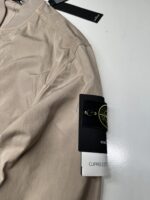 STONE ISLAND 42629 CUPRO COTTON TWILL-TC BOMBER JACKET IN BEIGE - Image 2