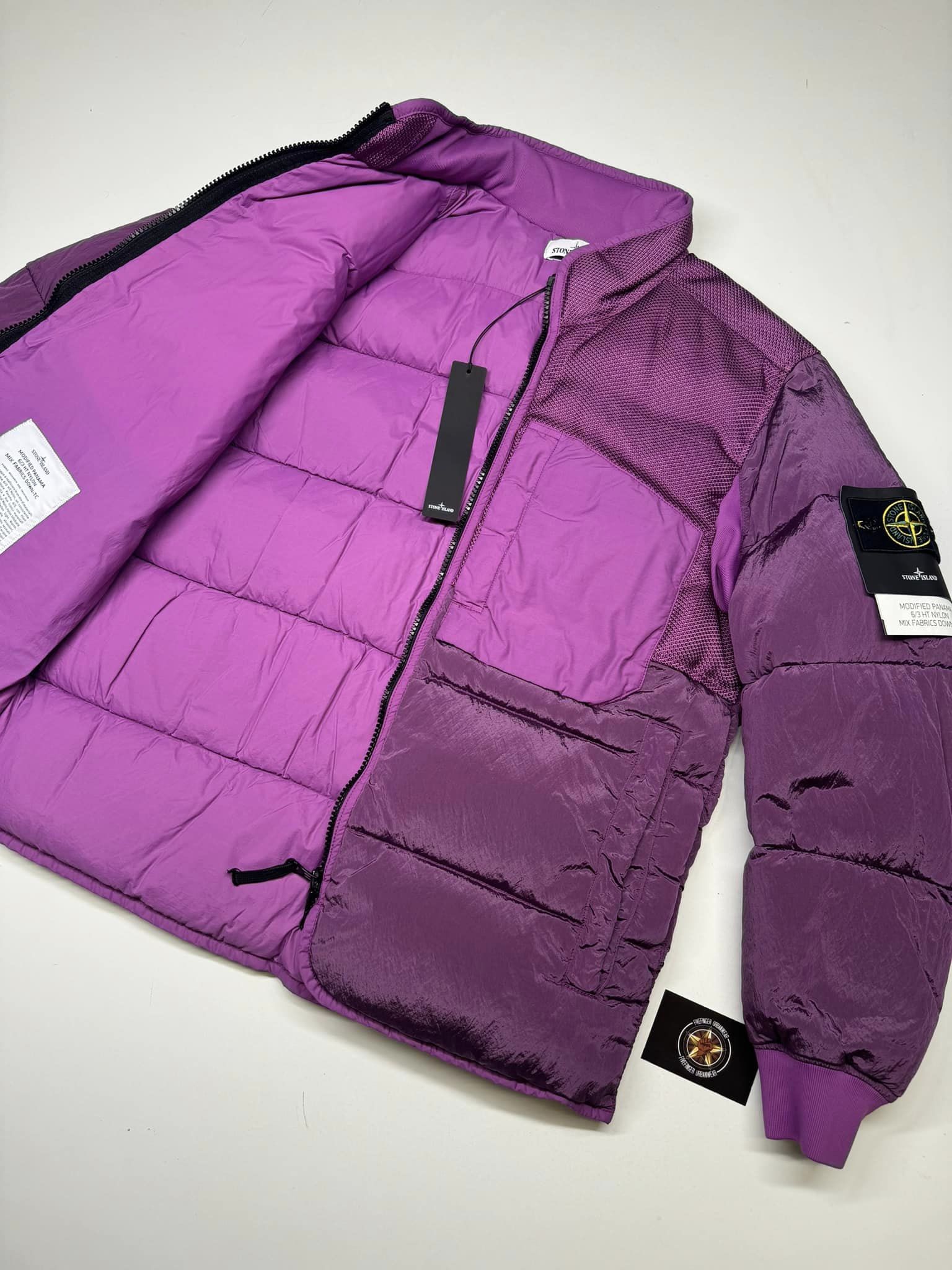Stone Island 42840 MODIFIED PANAMA 6/3 HT NYLON MIX FABRICS DOWN 
