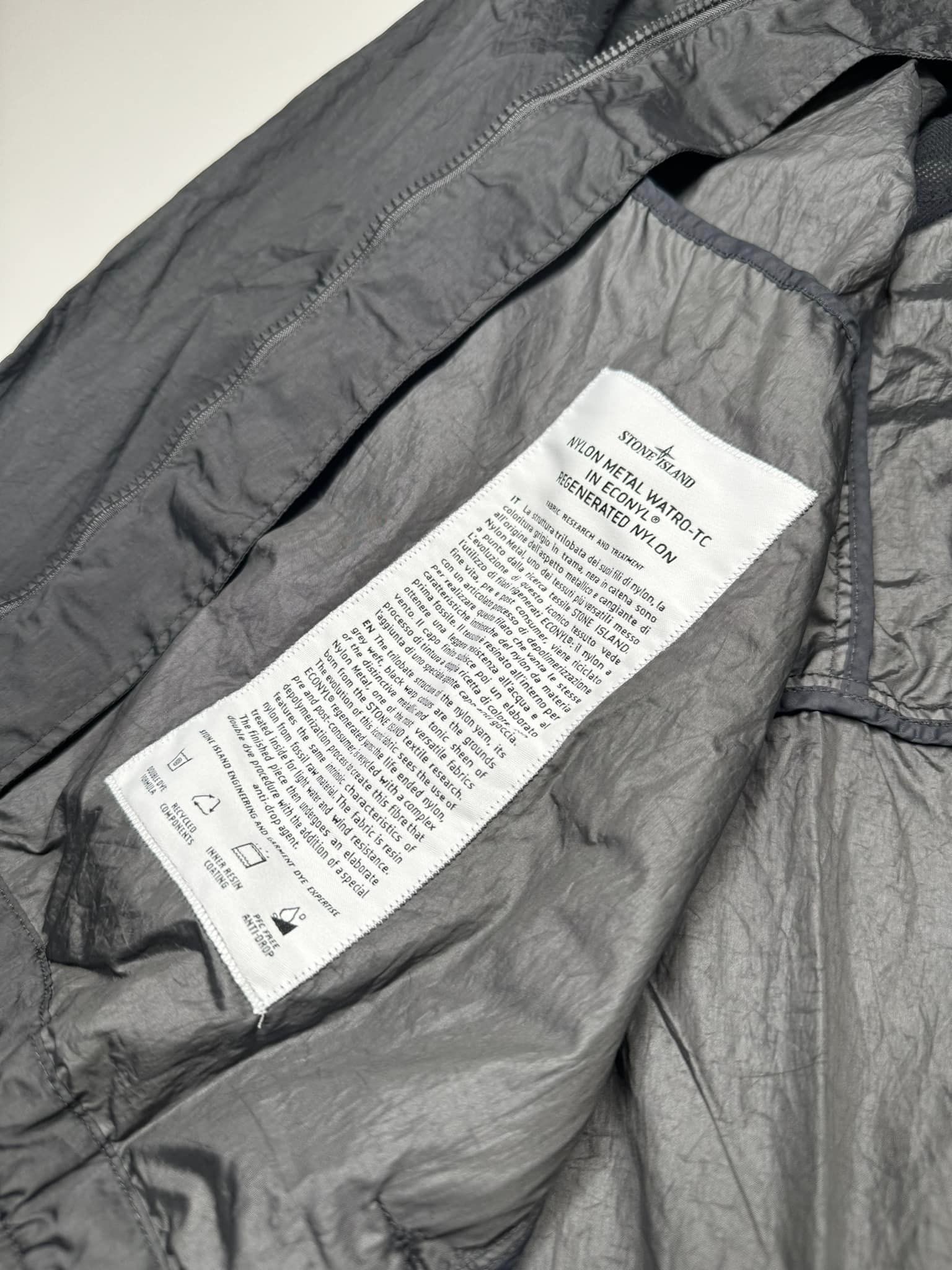 ジャケット・アウター OVY Euro MIilitery Nylon Over Coat L OVY Euro Military Nylon Over Coat（Jwl-european Military