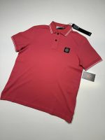 STONE ISLAND 2SC18 Short-sleeve polo shirt in stretch piqué.   COLOUR : CYCLAMEN  -Small. / 20” p2p