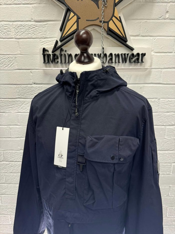 CP Company Taylon P utility smock in navy - Image 5
