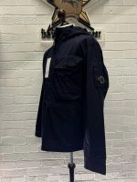 CP Company Taylon P utility smock in navy - Image 7