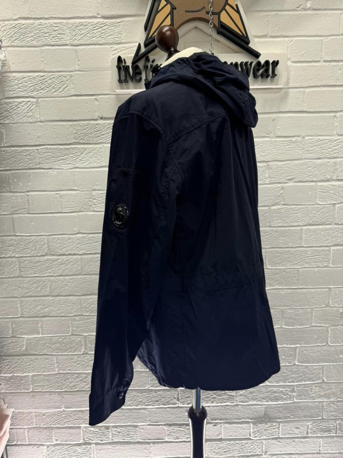 CP Company Taylon P utility smock in navy - Image 8