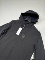 CP Company 064A Metropolis Series C.P. Shell-R Hooded Jacket in Black
