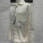 CP Company 067A Metropolis Series Flatt Nylon Overshirt in white