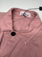 STONE ISLAND 110WN T.CO 'OLD' OVERSHIRT IN PINK -  V0186  - Large / 23.5” p2p - Image 3