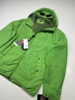 CP COMPANY G.D.P POLARTEC GOGGLE JACKET IN GREEN - Image 10