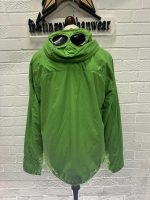 CP COMPANY G.D.P POLARTEC GOGGLE JACKET IN GREEN - Image 11