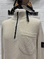 Stone Island Sweater 563B1 half zip sweater . 

Large / p2p 23” - Image 4